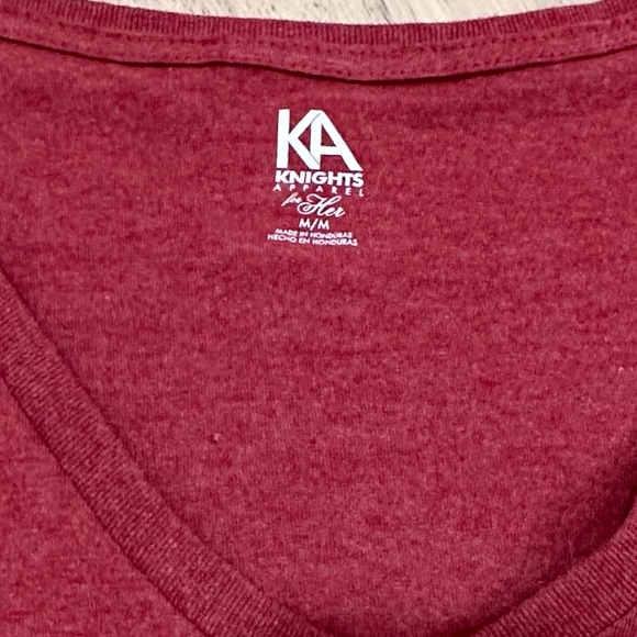 Arkansas Razorbacks V-Neck T-Shirt | Medium - Picture 2 of 3